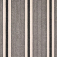 Load image into Gallery viewer, Schumacher Ipala Hand Woven Stripe Fabric 78836 / Pitch