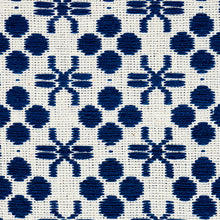 Load image into Gallery viewer, SCHUMACHER LEMPA HAND WOVEN FABRIC 78880 / INDIGO