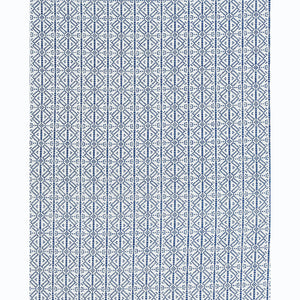 Schumacher Poxte Hand Woven Fabric 78891 / Navy
