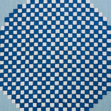 Load image into Gallery viewer, SCHUMACHER HANSEN EMBROIDERY FABRIC 78942 / BLUE