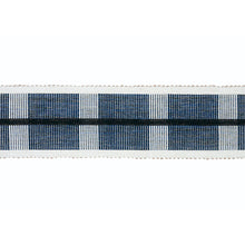 Load image into Gallery viewer, Schumacher Calcada Tape Wide Trim 78972 / Midnight