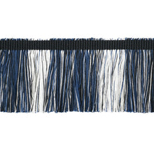Load image into Gallery viewer, Schumacher Calcada Fringe Trim 78982 / Midnight