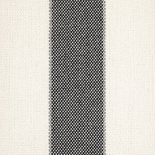 Load image into Gallery viewer, SCHUMACHER BLUMONT STRIPE INDOOR/OUTDOOR FABRIC 79054 / CHARCOAL
