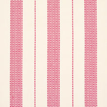 Load image into Gallery viewer, SCHUMACHER LUBECK STRIPE FABRIC 79095 / PINK