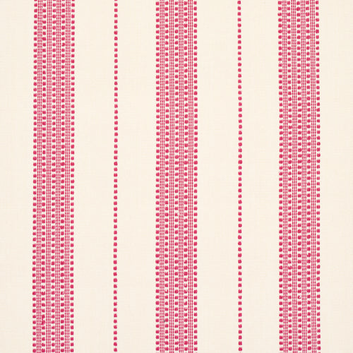 SCHUMACHER LUBECK STRIPE FABRIC 79095 / PINK