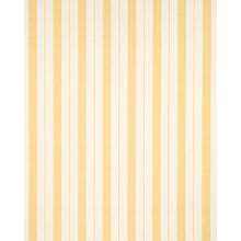 Load image into Gallery viewer, SCHUMACHER LUBECK STRIPE FABRIC 79096 / YELLOW