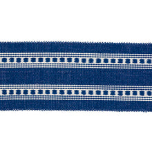 Load image into Gallery viewer, Schumacher Lubeck Tape Trim 79111 / Navy