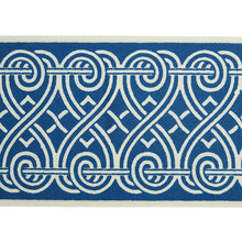 Load image into Gallery viewer, Schumacher Suzette Tape Trim 79130 / Navy