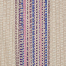 Load image into Gallery viewer, SCHUMACHER BENDITA STRIPE INDOOR/OUTDOOR FABRIC 79154 / LILAC