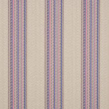Load image into Gallery viewer, SCHUMACHER BENDITA STRIPE INDOOR/OUTDOOR FABRIC 79154 / LILAC
