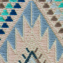 Load image into Gallery viewer, SCHUMACHER COYOLATE HAND WOVEN BROCADE FABRIC 79242 / ARCTIC
