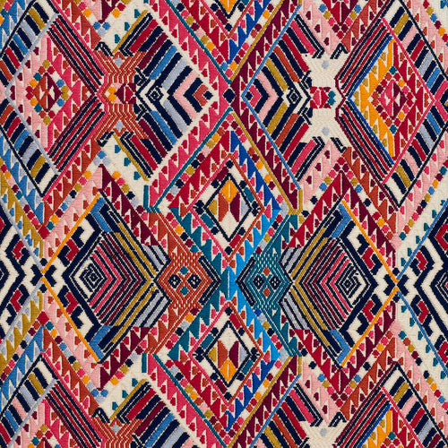 SCHUMACHER NICA HAND WOVEN BROCADE FABRIC 79280 / ROSA