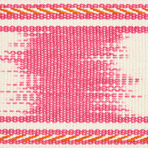 Schumacher Banyan Ikat Tape Trim 79301 / Pink