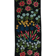 Load image into Gallery viewer, Schumacher Lula Embroidered Tape Trim 79312 / Black