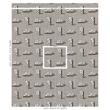Load image into Gallery viewer, Schumacher Domino Epingle Fabric 79322 / Brown
