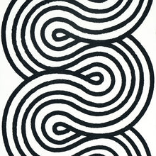 Load image into Gallery viewer, Schumacher Giraldi Embroidery Fabric 79341 / Black