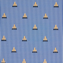 Load image into Gallery viewer, Schumacher Ludus Stripe Fabric 79361 / Blue