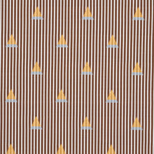 Load image into Gallery viewer, Schumacher Ludus Stripe Fabric 79362 / Brown