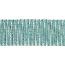 Load image into Gallery viewer, Schumacher Pierce Tape Indoor/Outdoor Trim 79414 / Aqua