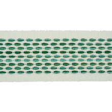 Load image into Gallery viewer, Schumacher Portola Tape Indoor/Outdoor Trim 79420 / Green