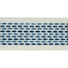 Load image into Gallery viewer, Schumacher Portola Tape Indoor/Outdoor Trim 79421 / Blue