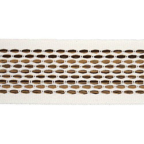 Schumacher Portola Tape Indoor/Outdoor Trim 79423 / Neutral