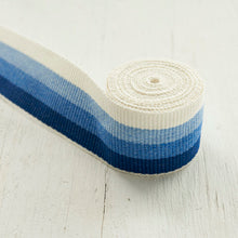 Load image into Gallery viewer, Schumacher Ombre Tape Indoor/Outdoor Trim 79430 / Blue