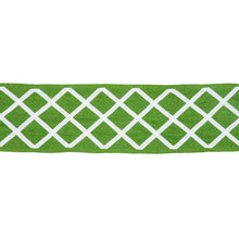 Load image into Gallery viewer, Schumacher Zella Tape Trim 79440 / Green