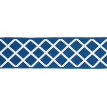 Load image into Gallery viewer, Schumacher Zella Tape Trim 79441 / Blue