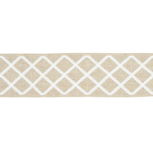 Load image into Gallery viewer, Schumacher Zella Tape Trim 79442 / Natural
