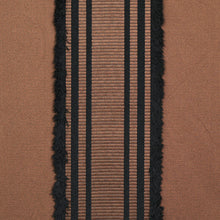 Load image into Gallery viewer, Schumacher Senza Satin Stripe Fabric 79451 / Brown