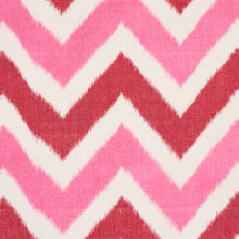Load image into Gallery viewer, Schumacher Vedado Ikat Fabric 79461 / Pink