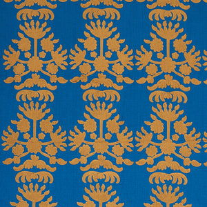 Schumacher Cybele Embroidery Fabric 79470 / Blue