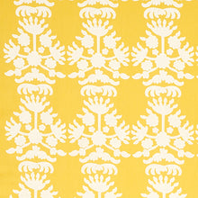 Load image into Gallery viewer, Schumacher Cybele Embroidery Fabric 79471 / Yellow