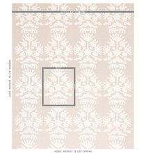 Load image into Gallery viewer, Schumacher Cybele Embroidery Fabric 79472 / Natural