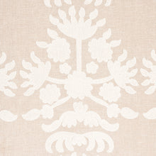 Load image into Gallery viewer, Schumacher Cybele Embroidery Fabric 79472 / Natural