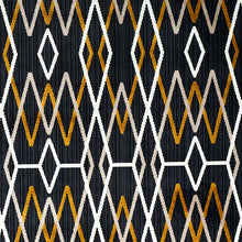 Load image into Gallery viewer, Schumacher Kyoto Trellis Fabric 79530 / Soot