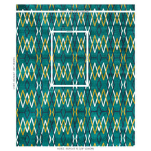 Load image into Gallery viewer, Schumacher Kyoto Trellis Fabric 79531 / Emerald