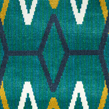 Load image into Gallery viewer, Schumacher Kyoto Trellis Fabric 79531 / Emerald