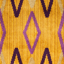 Load image into Gallery viewer, Schumacher Kyoto Trellis Fabric 79532 / Saffron