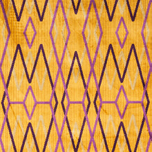 Load image into Gallery viewer, Schumacher Kyoto Trellis Fabric 79532 / Saffron