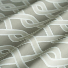 Load image into Gallery viewer, SCHUMACHER CLEO TRELLIS INDOOR/OUTDOOR FABRIC 79572 / NEUTRAL