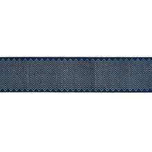Load image into Gallery viewer, Schumacher Leora Hand Blocked Tape Trim 79652 / Indigo