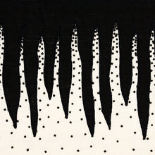 Load image into Gallery viewer, Schumacher Stalactite Tape Trim 79670 / Black &amp; White