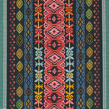 Load image into Gallery viewer, Schumacher Cosima Embroidery Fabric 79681 / Carbon Multi