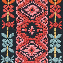 Load image into Gallery viewer, Schumacher Cosima Embroidery Fabric 79681 / Carbon Multi