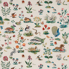 Load image into Gallery viewer, Schumacher Royal Silk Embroidery Fabric 79690 / Multi