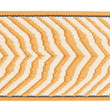 Load image into Gallery viewer, Schumacher Arcure Ripple Tape Trim 79700 / Mustard