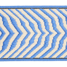 Load image into Gallery viewer, Schumacher Arcure Ripple Tape Trim 79701 / Bluebell