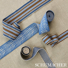 Load image into Gallery viewer, Schumacher Obi Tape Trim 79720 / Bluebell